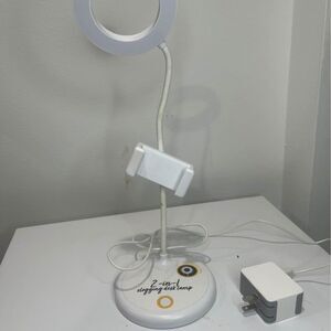 movable desk lamp/ring light